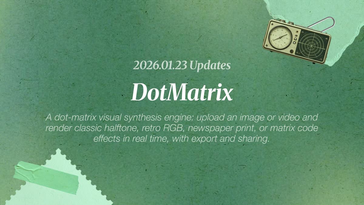 DotMatrix 封面